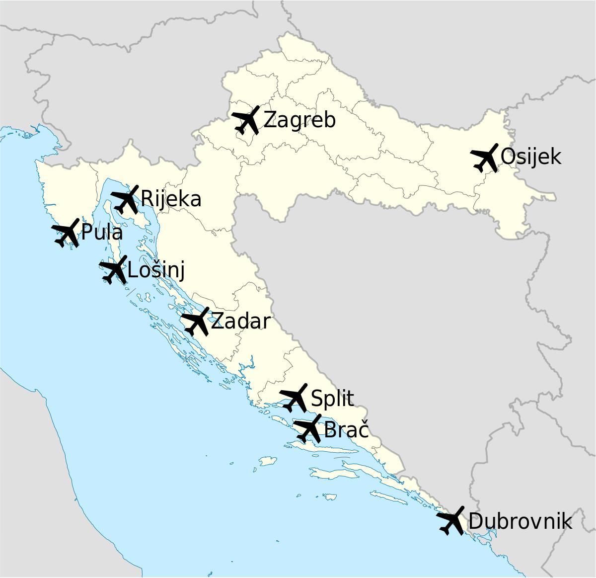 Roteiro na Croácia: como ir do aeroporto de Split ao centro da cidade